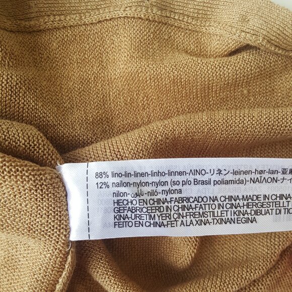 ZARA ! LINEN long Cardigan ( S ) - Picture 3 of 6